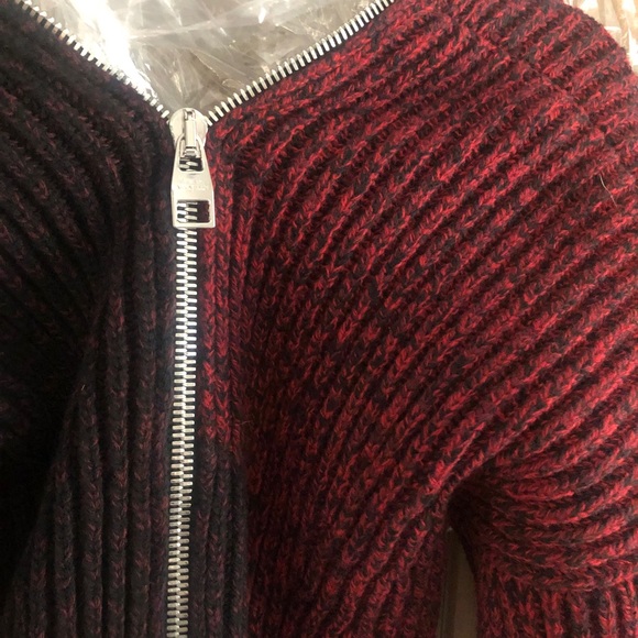 NWT Alexander McQueen colorblock zipped sweater sz Small HP Pick!💕 - Picture 10 of 10